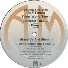 Load image into Gallery viewer, The Tubes : Young And Rich (LP, Album, Ter)