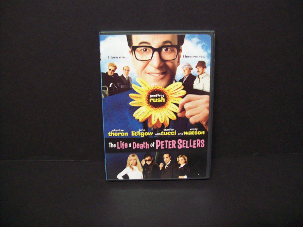 The Life and Death Of Peter Sellers - DVD - Geoffrey Rush - Charlize Theron