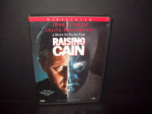 Raising Cain - DVD - 1992 - John Lithgow in a Brian De Palma Film