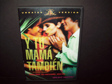 Y Tu Mama Tambien - Unrated DVD - Maribel Verdú, Gael García Bernal