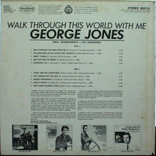 Load image into Gallery viewer, George Jones (2) : Walk Through This World With Me (LP, Album, Ter)