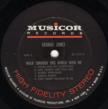 Load image into Gallery viewer, George Jones (2) : Walk Through This World With Me (LP, Album, Ter)