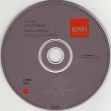Load image into Gallery viewer, Schubert* – Thomas Hampson, Wolfgang Sawallisch : Winterreise (CD)
