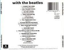 Load image into Gallery viewer, The Beatles : With The Beatles (CD, Album, Mono, RE, Jax)