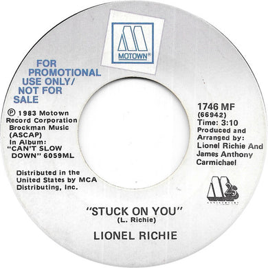 Lionel Richie : Stuck On You (7