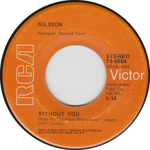 Load image into Gallery viewer, Harry Nilsson : Without You (7", Single, Ind)