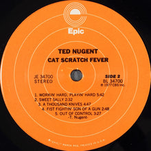 Load image into Gallery viewer, Ted Nugent : Cat Scratch Fever (LP, Album, Gat)