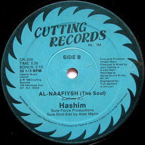 Hashim : Al-Naafiysh (The Soul) (12", RE, RM)