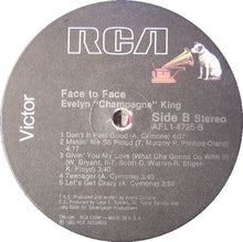 Load image into Gallery viewer, Evelyn &quot;Champagne&quot; King* : Face To Face (LP, Album)