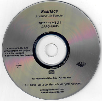 Scarface (3) : Advance CD Sampler (CD, Promo, Smplr)