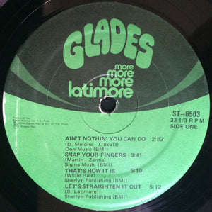 Latimore (2) : More, More, More, Latimore (LP, Album)