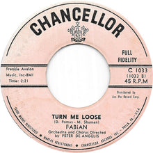 Load image into Gallery viewer, Fabian (6) : Turn Me Loose (7", Single)