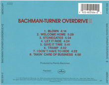 Load image into Gallery viewer, Bachman-Turner Overdrive : Bachman-Turner Overdrive II (CD, Album, RE)