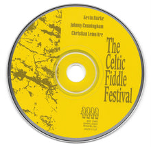 Load image into Gallery viewer, Celtic Fiddle Festival : Kevin Burke (2), Johnny Cunningham, Christian Lemaître : The Celtic Fiddle Festival (CD, Album)