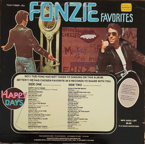 Various : Fonzie Favorites (LP, Album, Comp)