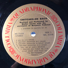 Load image into Gallery viewer, Walter Carlos : Switched-On Bach (LP, Album, Quad)