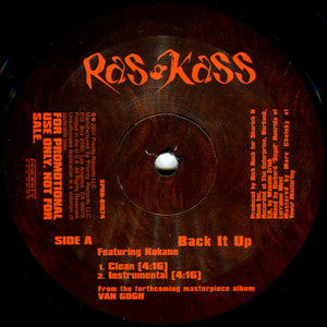 Ras Kass : Back It Up (12", Promo)