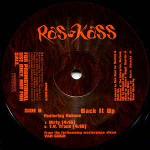 Ras Kass : Back It Up (12", Promo)