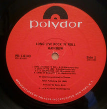 Load image into Gallery viewer, Rainbow : Long Live Rock 'N' Roll (LP, Album, Gat)