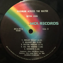 Load image into Gallery viewer, Elton John : Madman Across The Water (LP, Album, RE, Glo)