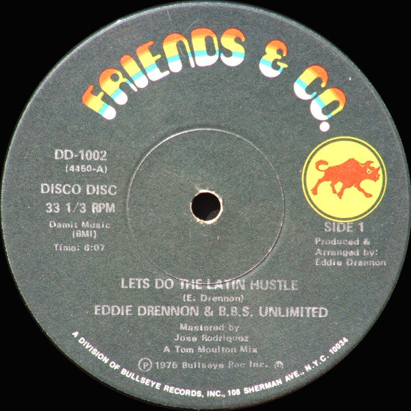 Eddie Drennon & The B.B.S. Unlimited / Manhattan Express - Let's Do The  Latin Hustle / Bad Girl (12