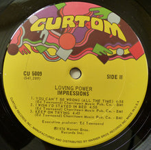 Load image into Gallery viewer, The Impressions : Loving Power (LP, Album, San)