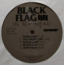 Load image into Gallery viewer, Black Flag : In My Head (LP, Album, RP)