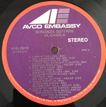 Load image into Gallery viewer, Al Caiola : Bonanza Guitars (LP)