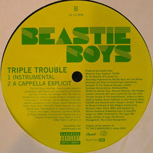 Load image into Gallery viewer, Beastie Boys : Triple Trouble (12&quot;, Promo)