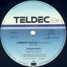 Load image into Gallery viewer, London Boys : London Nights (12&quot;, Maxi)