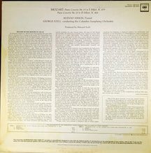 Load image into Gallery viewer, Mozart* - Serkin*, Szell*, Columbia Symphony Orchestra : Piano Concerto No. 19 In F Major, K. 459 / Piano Concerto No. 20 In D Minor, K. 466 (LP, Mono)