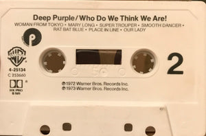 Deep Purple : Machine Head / Who Do We Think We Are! (Cass, Comp, Club, RE)