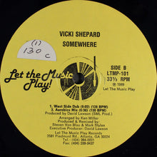 Load image into Gallery viewer, Vicki Shepard : Somewhere (12&quot;, Maxi)