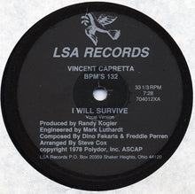 Load image into Gallery viewer, Vincent Capretta : I Will Survive (12&quot;)