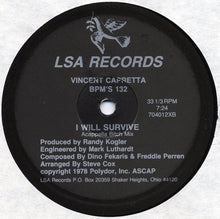 Load image into Gallery viewer, Vincent Capretta : I Will Survive (12&quot;)