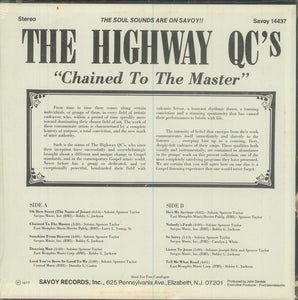 The Highway QC's : Chained To The Master (LP, Album)