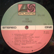 Load image into Gallery viewer, Yes : Yessongs (3xLP, Album, RE, SP,)