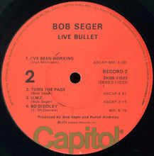 Load image into Gallery viewer, Bob Seger &amp; The Silver Bullet Band* : Live Bullet (2xLP, Album, Jac)