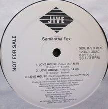 Load image into Gallery viewer, Samantha Fox : Love House (12&quot;, Maxi, Promo)