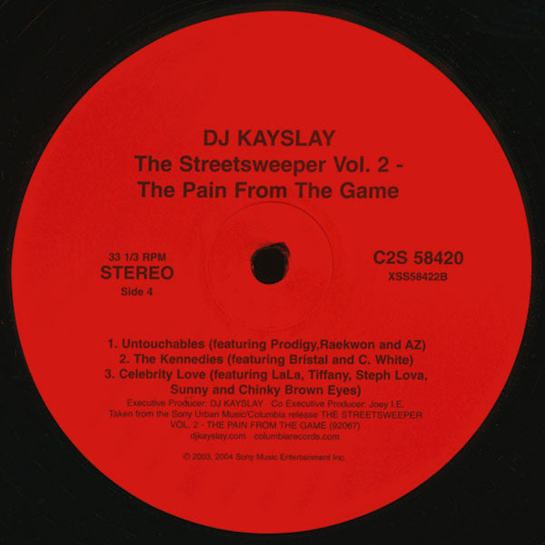 Buy DJ Kay Slay The Streetsweeper Vol. 2: The Pain From The Game (2xLP,  Album, Promo, Cle) Online for a great price – Media Mania of Stockbridge
