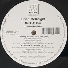 Load image into Gallery viewer, Brian McKnight : Back At One (Dance Remixes) (12&quot;)