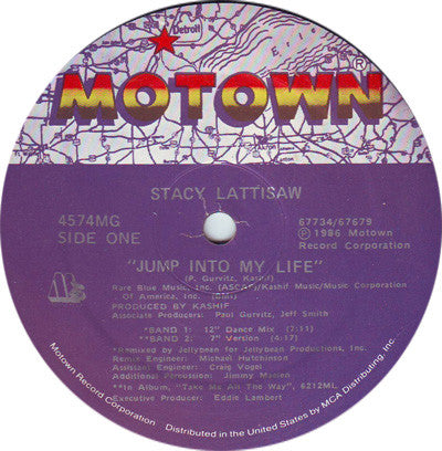 Stacy Lattisaw : Jump Into My Life (12