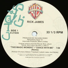 Load image into Gallery viewer, Rick James : This Magic Moment / Dance With Me (12&quot;, Maxi)