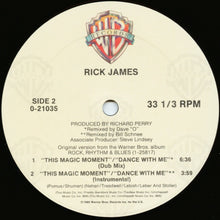 Load image into Gallery viewer, Rick James : This Magic Moment / Dance With Me (12&quot;, Maxi)