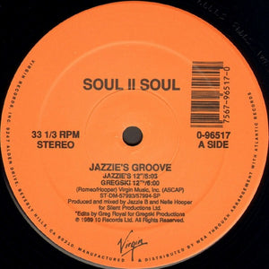 Soul II Soul : Jazzie's Groove (12", Single)