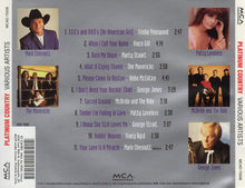 Load image into Gallery viewer, Various : Platinum Country (CD, Comp, Club)