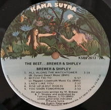 Load image into Gallery viewer, Brewer And Shipley : The Best . . . Brewer &amp; Shipley (2xLP, Comp, Gol)