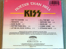 Load image into Gallery viewer, Kiss : Hotter Than Hell (CD, Album, RE)