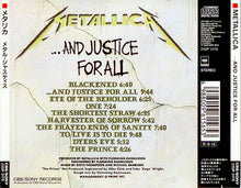 Load image into Gallery viewer, Metallica : ...And Justice For All (CD, Album)
