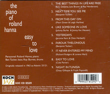 Load image into Gallery viewer, The Piano Of Roland Hanna* : Easy To Love (HDCD, Album, RE)
